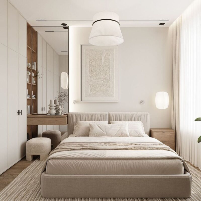 Cách trang trí phòng ngủ 3m2 hợp lý và công năng Phòng ngủ 3m2
