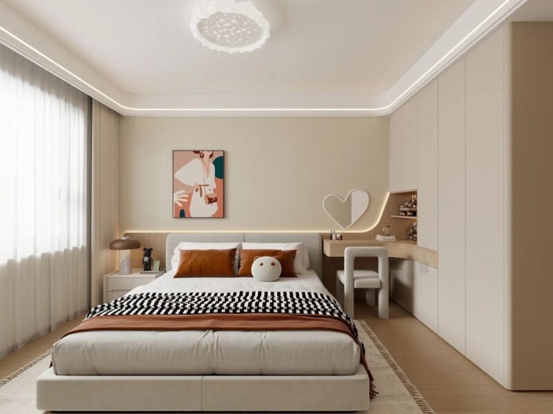 Cách trang trí phòng ngủ nhỏ 6m2 hợp lý, đầy đủ công năng Phòng ngủ nhỏ 6m2