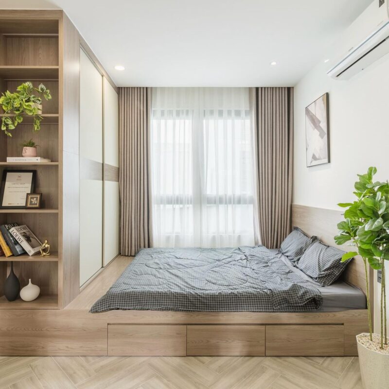Nội thất phòng ngủ 7m2 