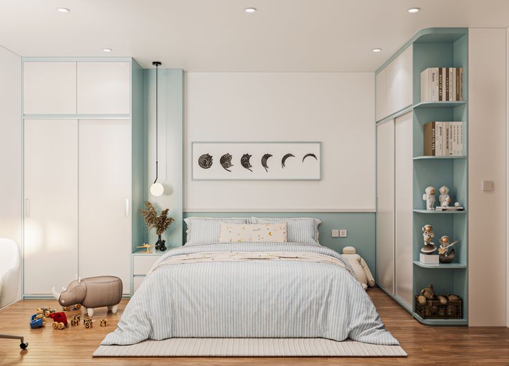 Nội thất phòng ngủ nhỏ 12m2 