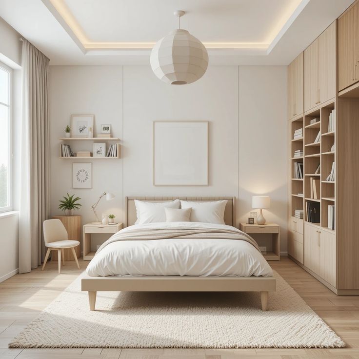 Tổng hợp các kiểu phòng ngủ đẹp cho nhà ít tiền giúp tiết kiệm chi phí Phòng ngủ đẹp cho nhà ít tiền