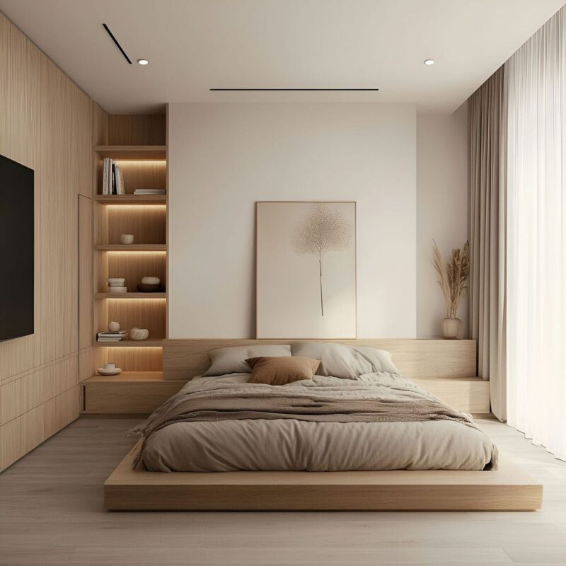 Tổng hợp các kiểu phòng ngủ đẹp cho nhà ít tiền giúp tiết kiệm chi phí Phòng ngủ đẹp cho nhà ít tiền