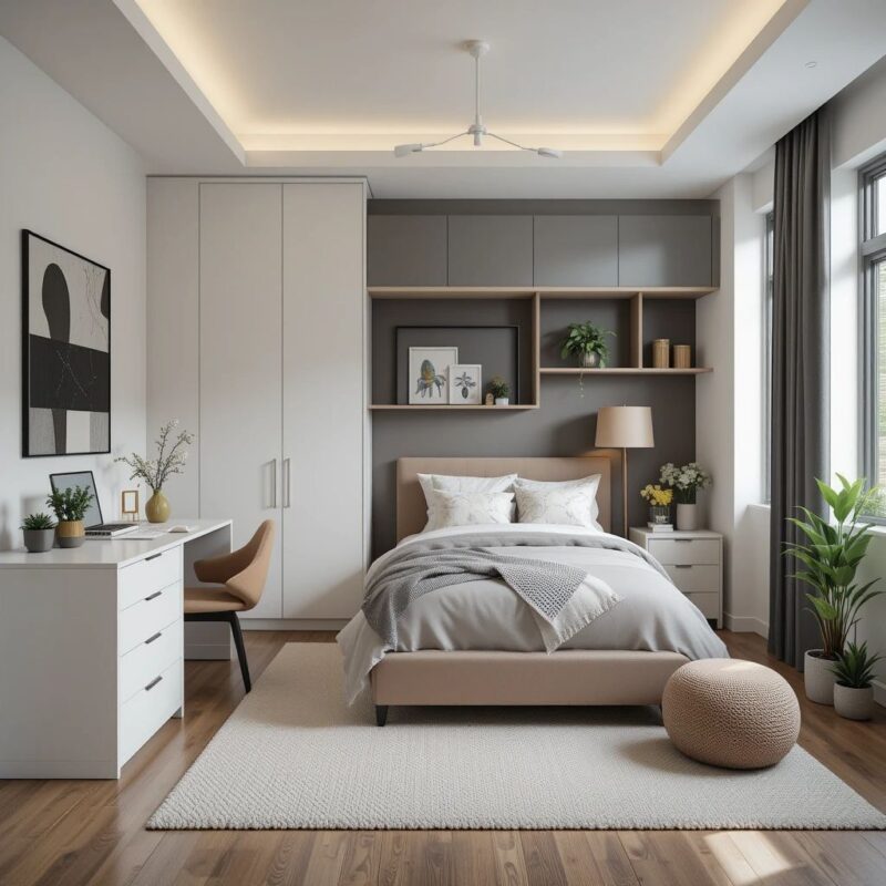 Tổng hợp các kiểu phòng ngủ đẹp cho nhà ít tiền giúp tiết kiệm chi phí Phòng ngủ đẹp cho nhà ít tiền