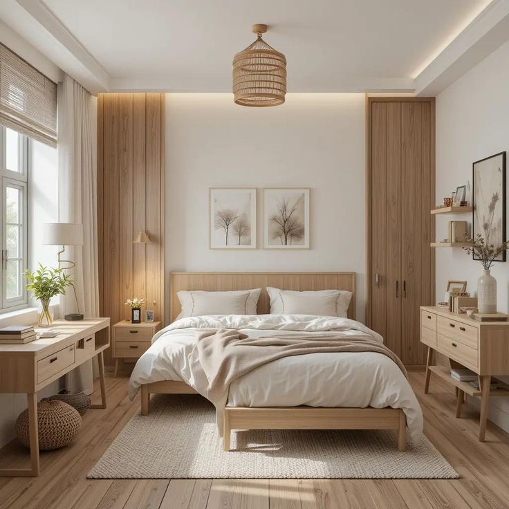 Tổng hợp các kiểu phòng ngủ đẹp cho nhà ít tiền giúp tiết kiệm chi phí Phòng ngủ đẹp cho nhà ít tiền