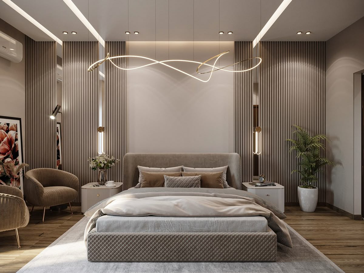 Thiết kế phòng ngủ đẹp sang trọng