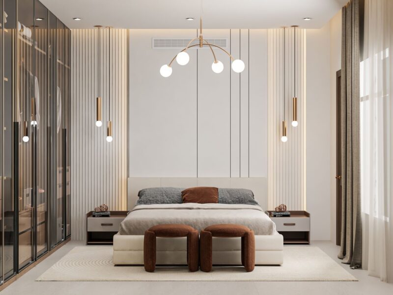 Thiết kế phòng ngủ đẹp sang trọng