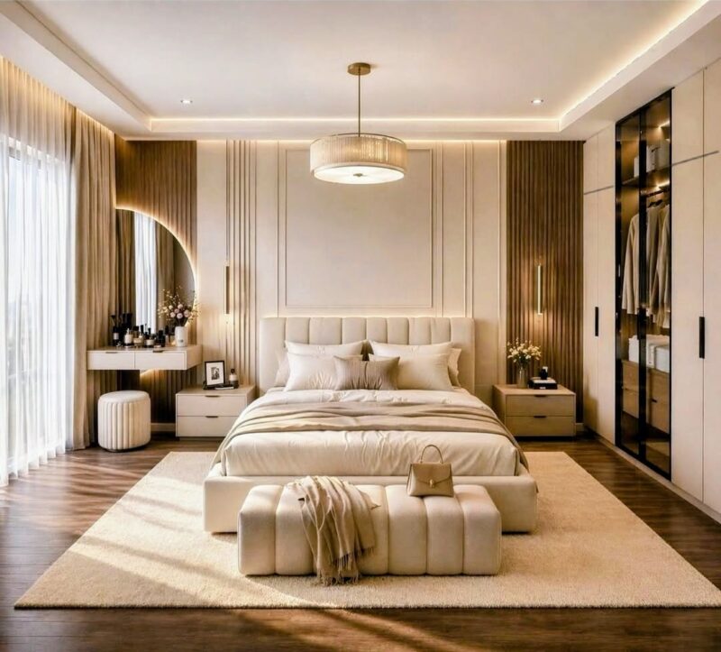 Thiết kế phòng ngủ đẹp sang trọng