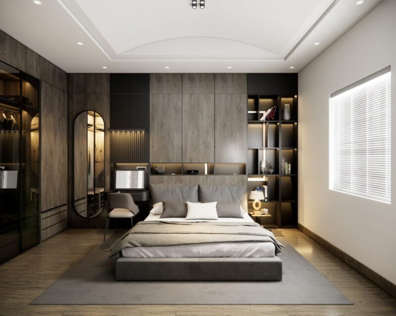 Thiết kế phòng ngủ đẹp sang trọng