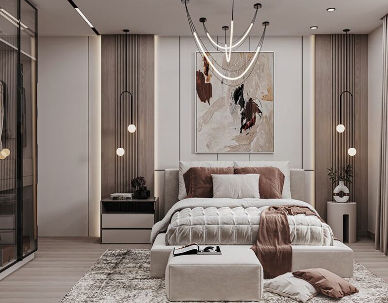 Thiết kế phòng ngủ đẹp sang trọng
