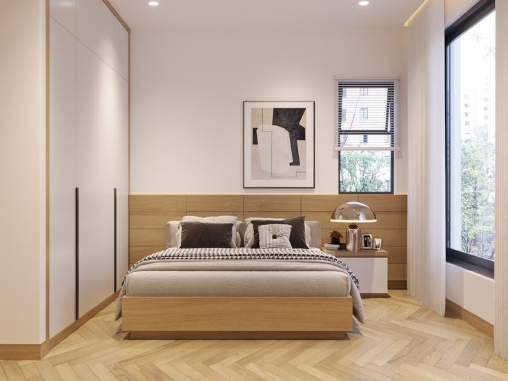 Cách trang trí phòng ngủ nhỏ 6m2 hợp lý, đầy đủ công năng Phòng ngủ nhỏ 6m2