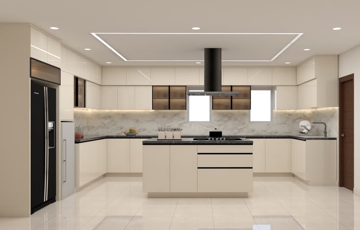 Tổng hợp các mẫu tủ bếp hình chữ U tại Nội thất Hoàng Sơn Tủ bếp hình chữ U