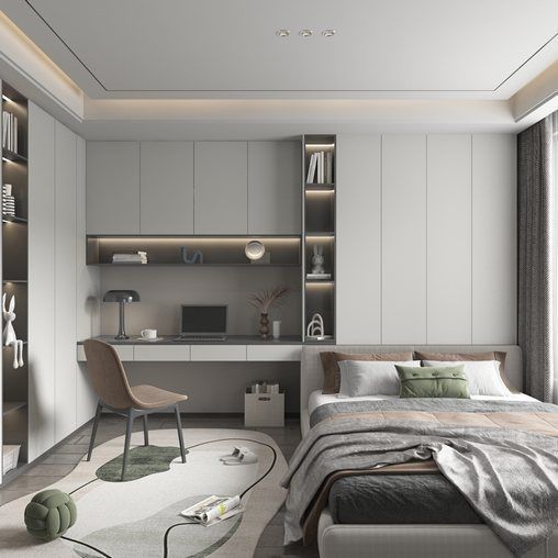 Cách trang trí phòng ngủ 2m2 nhỏ mini gọn gàng Phòng ngủ 2m2