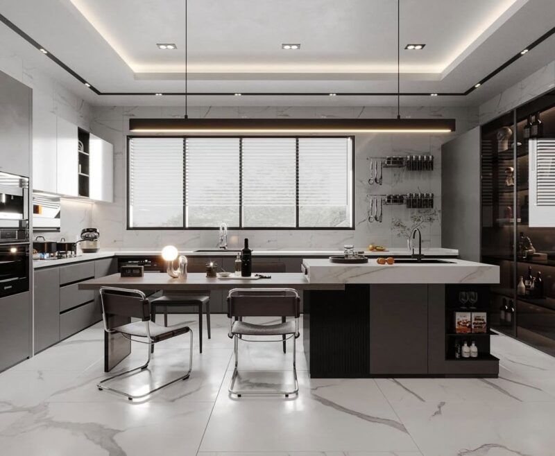 Các kiểu bàn ăn đơn giản 