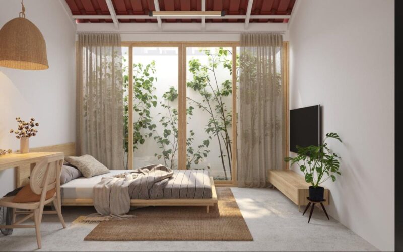 Trang trí phòng ngủ cho nữ đơn giản 