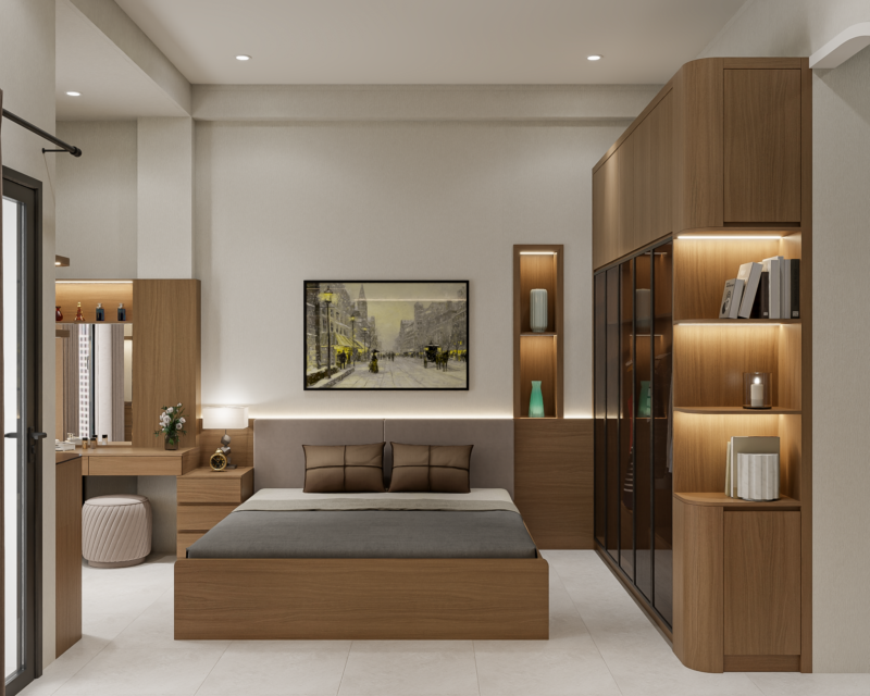 Dự án thiết kế phòng ngủ cho chị Mai - Phú Nhuận