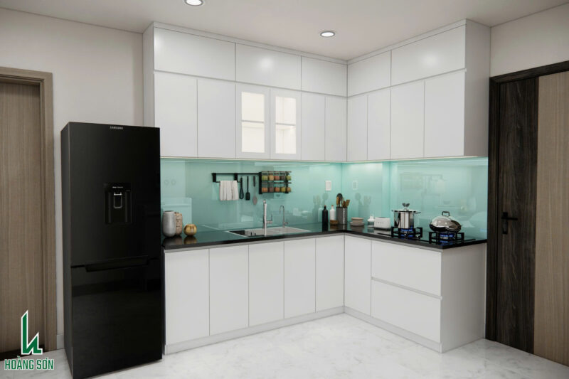 Dự án thiết kế phòng bếp cho nhà anh Tài quận 9 