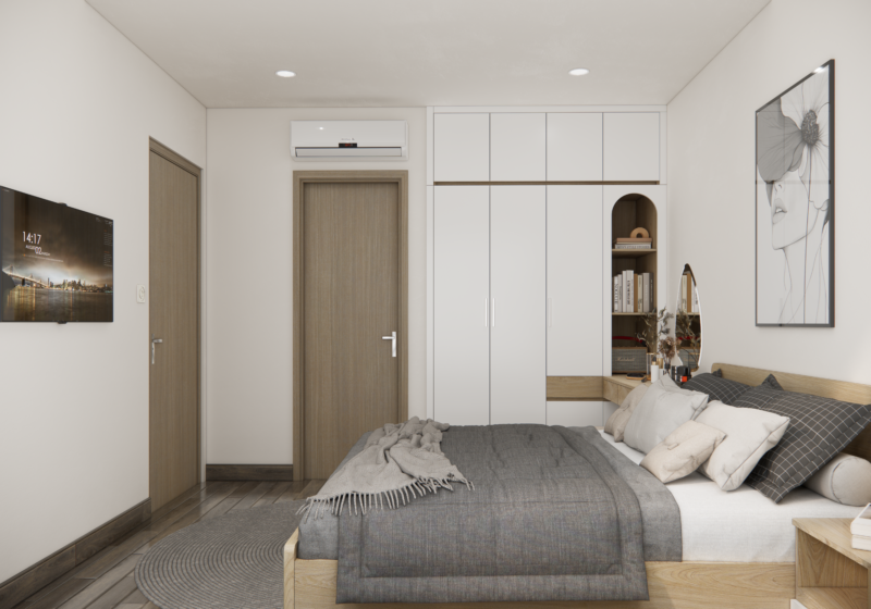 Bàn giao dự án thiết kế phòng ngủ cho nhà anh Minh quận 9, TP. HCM Dự án thiết kế phòng ngủ cho nhà anh Minh quận 9, TP.HCM