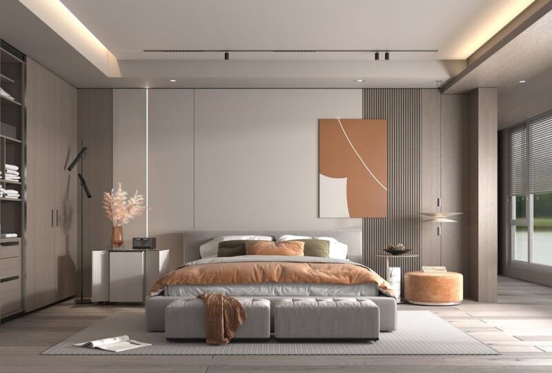 Mẹo hạn chế bụi bẩn trong phòng ngủ 