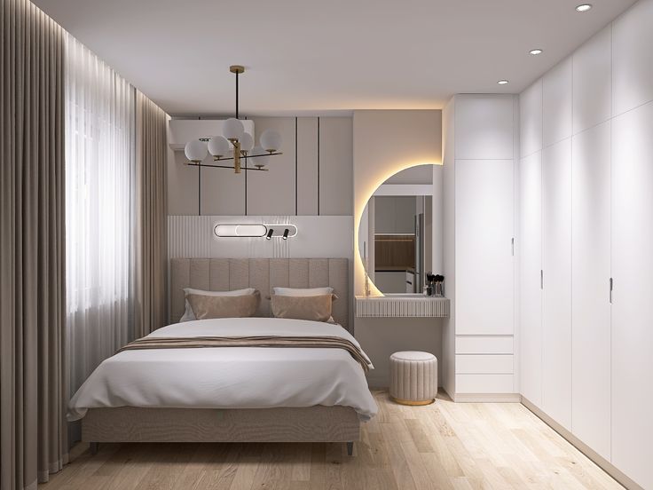 Nội thất phòng ngủ 8m2 