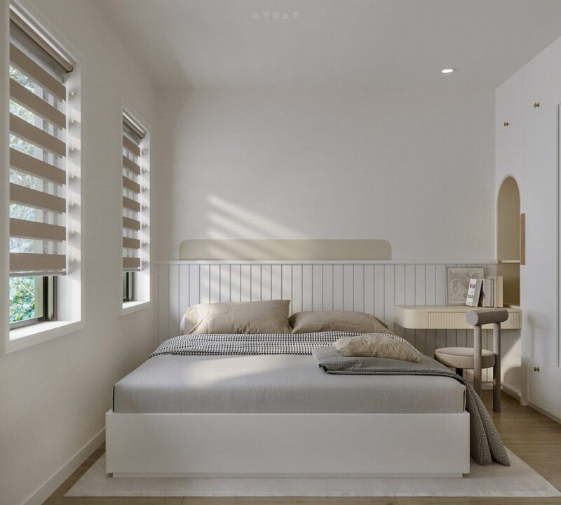 Nội thất phòng ngủ nhỏ 8m2 