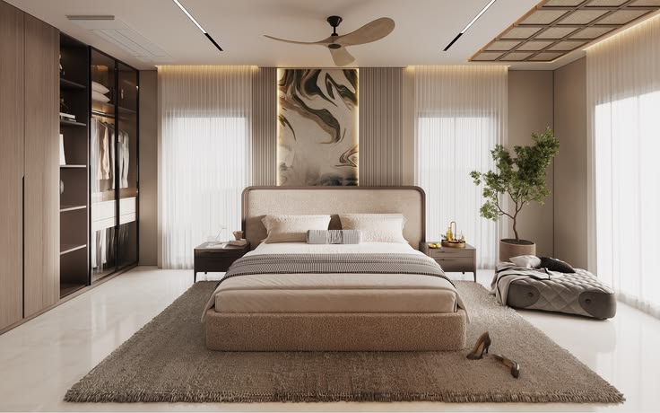 Kinh nghiệm thiết kế phòng ngủ cho người cao tuổi Phòng ngủ cho người cao tuổi