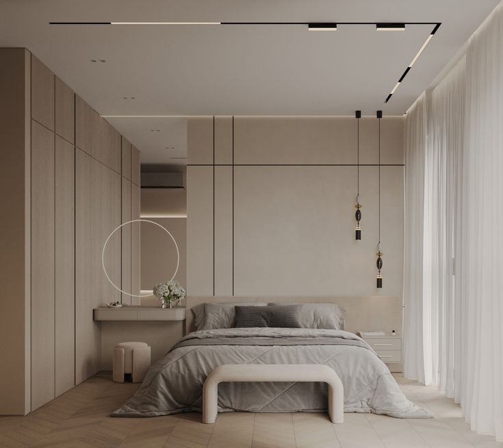 Phòng ngủ đẹp 16m2 