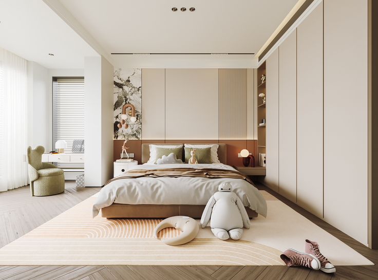 Phòng ngủ đẹp 16m2 