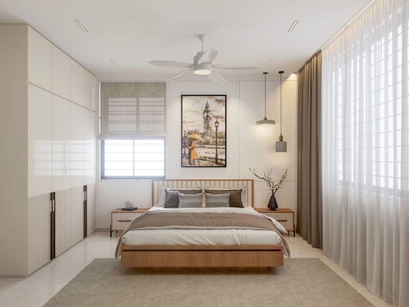 Phòng ngủ đẹp 16m2 