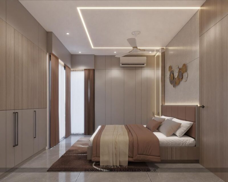 Phòng ngủ đẹp đơn giản 15m2 