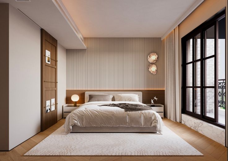 Các mẫu phòng ngủ kiểu Hàn Quốc đơn giản hiện đại và công năng Phòng ngủ kiểu Hàn Quốc