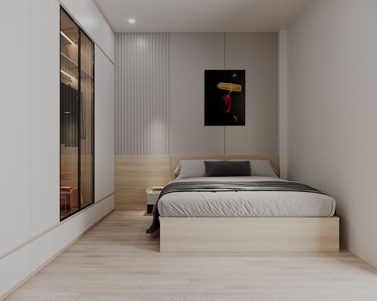 Tổng hợp các mẫu phòng ngủ vợ chồng 10m2 Phòng ngủ vợ chồng 10m2