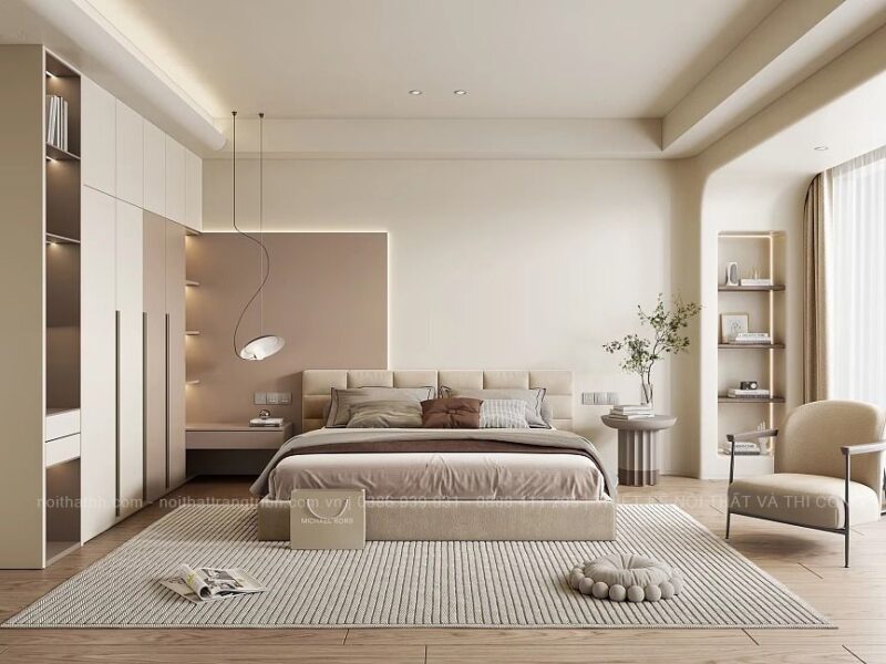 Thiết kế phòng ngủ 12m2 