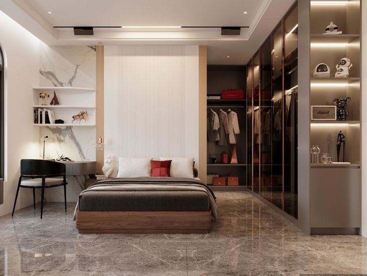 Thiết kế phòng ngủ 15m2 