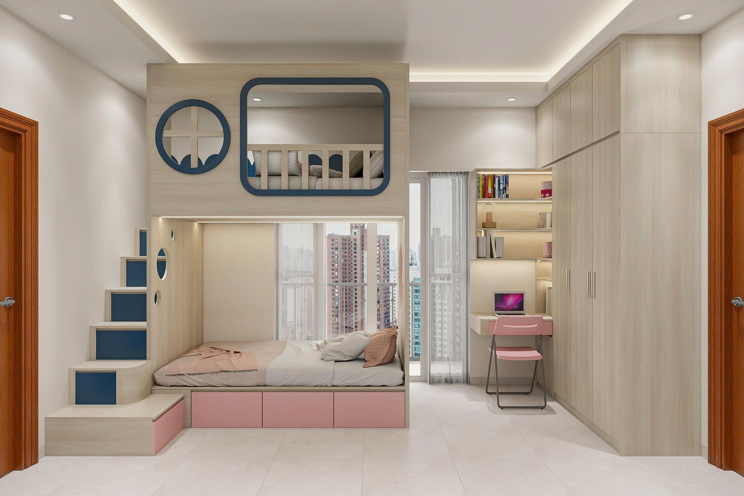 Dự án thiết kế giường tầng cho chị Danh quận 6