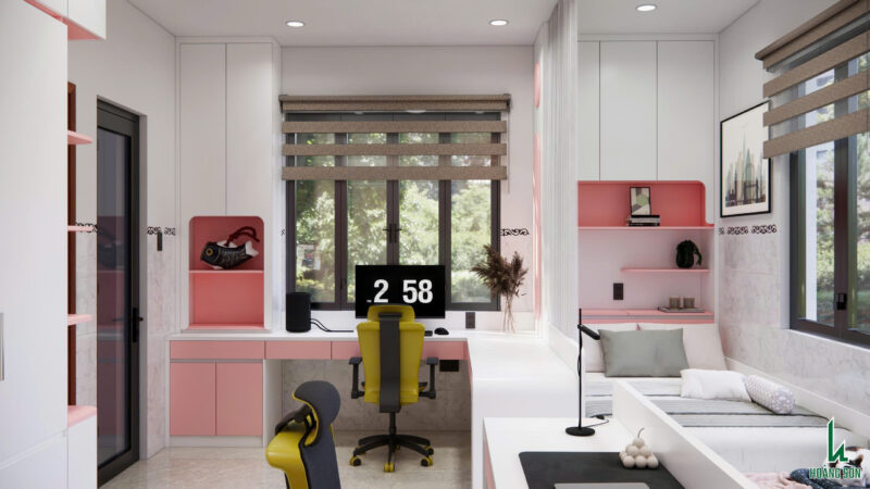 Dự án thiết kế phòng ngủ cho anh Vương quận 12 