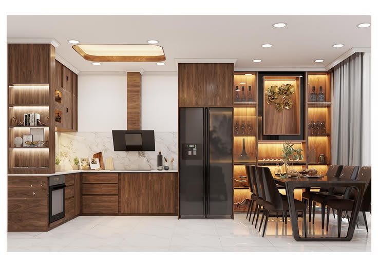 Mẹo đặt bàn ăn hợp phong thuỷ bạn không nên biết Bàn ăn hợp phong thuỷ
