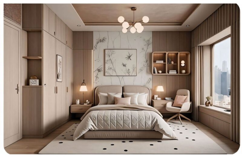 Tổng hợp bộ giường tủ phòng ngủ đẹp, hiện đại nhất hiện nay Bộ giường tủ phòng ngủ đẹp
