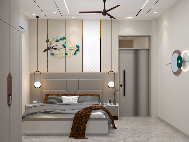 Cách bố trí phòng ngủ 13m2 đẹp, hiện đại và tối ưu công năng Bố trí phòng ngủ 13m2