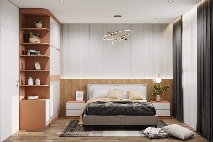 Cách bố trí phòng ngủ đẹp mắt hiện đại và công năng Bố trí phòng ngủ đẹp mắt