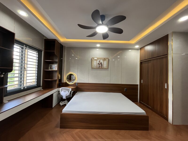 Bàn giao dự án thiết kế phòng ngủ cho nhà anh Hiệp quận 8, TP.HCM Bàn giao dự án thiết kế phòng ngủ cho nhà anh Hiệp quận 8