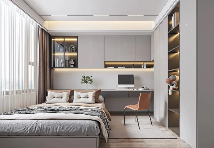 Tổng hợp các không gian phòng ngủ đẹp, hiện đại Không gian phòng ngủ đẹp