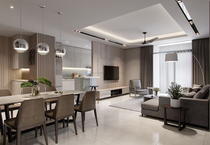 Các mẫu chung cư 2 phòng ngủ đẹp, sang trọng và hiện đại Mẫu chung cư 2 phòng ngủ