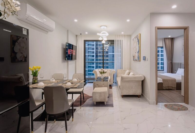 Các mẫu chung cư 2 phòng ngủ đẹp, sang trọng và hiện đại Mẫu chung cư 2 phòng ngủ