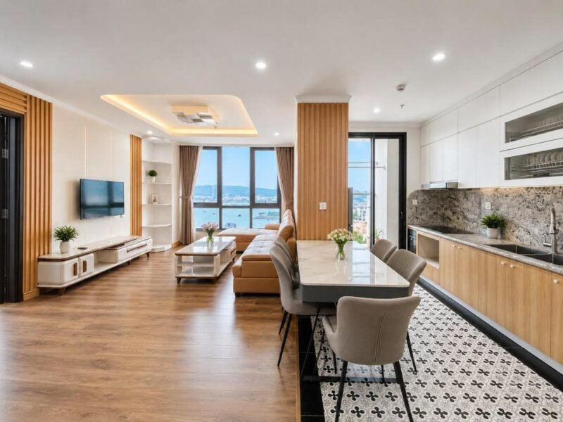 Các mẫu chung cư 2 phòng ngủ đẹp, sang trọng và hiện đại Mẫu chung cư 2 phòng ngủ