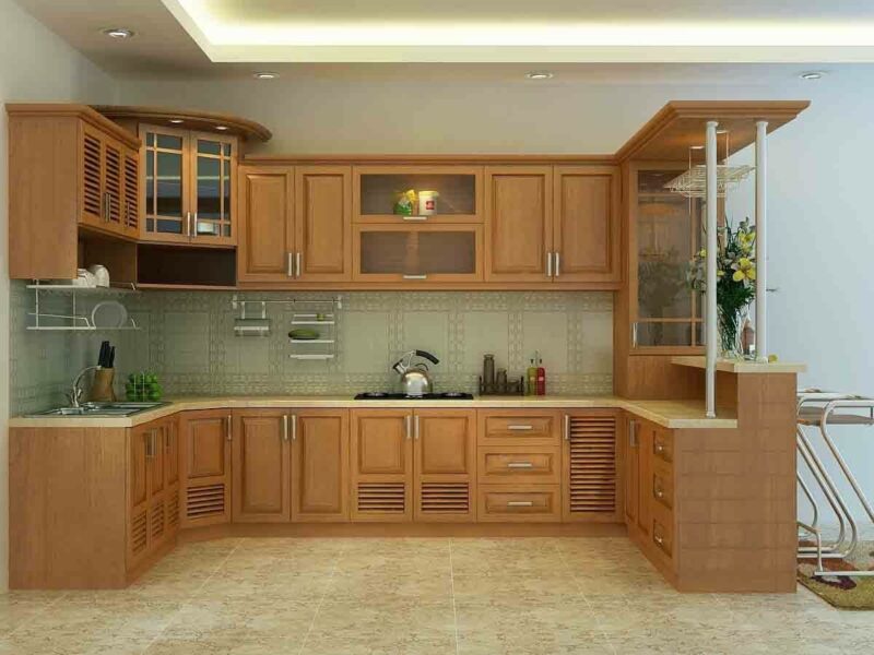 Tổng hợp 20 mẫu nội thất bếp đẹp dẫn đầu xu hướng 2026 Mẫu nội thất bếp đẹp