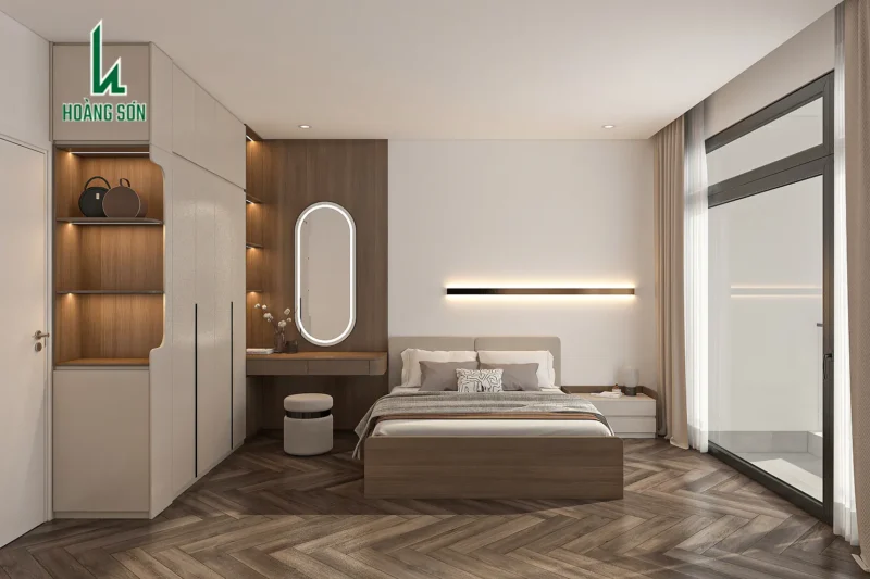50+ mẫu nội thất phòng ngủ 3D đẹp, sang trọng tại Nội thất Hoàng Sơn Mẫu nội thất phòng ngủ 3D 20m2
