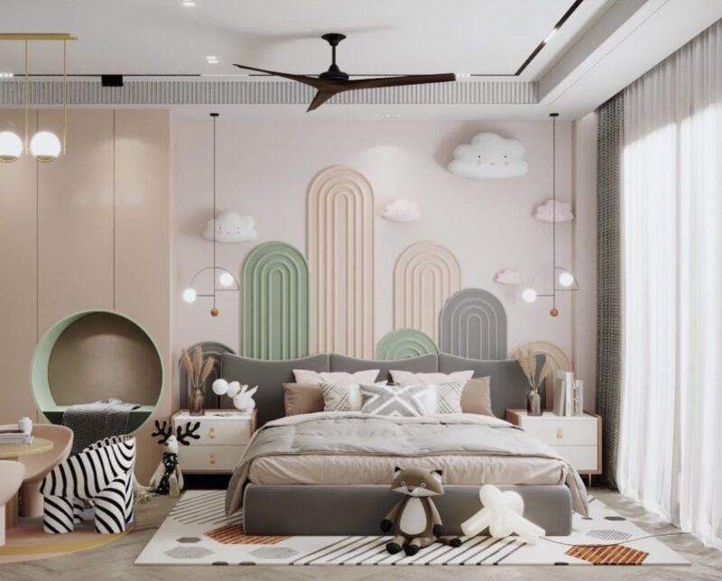 Tổng hợp các mẫu phòng ngủ đẹp cho thiếu nữ dẫn đầu xu hướng Mẫu phòng ngủ cho bé gái từ 10–12 tuổi