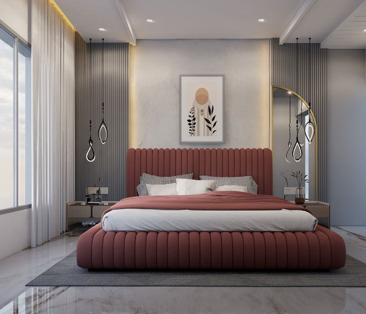 Màu sắc nội thất phòng ngủ mùa đông giúp tăng cảm giác ấm cúng Màu sắc nội thất phòng ngủ mùa đông