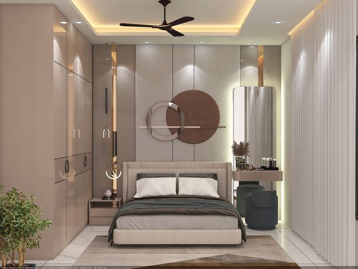 Các mẫu trang trí phòng ngủ sang chảnh, hiện đại năm 2026 Mẫu trang trí phòng ngủ sang chảnh