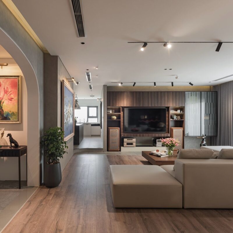 Các mẫu chung cư 2 phòng ngủ đẹp, sang trọng và hiện đại Những lưu ý khi thiết kế và thi công chung cư 2 phòng ngủ